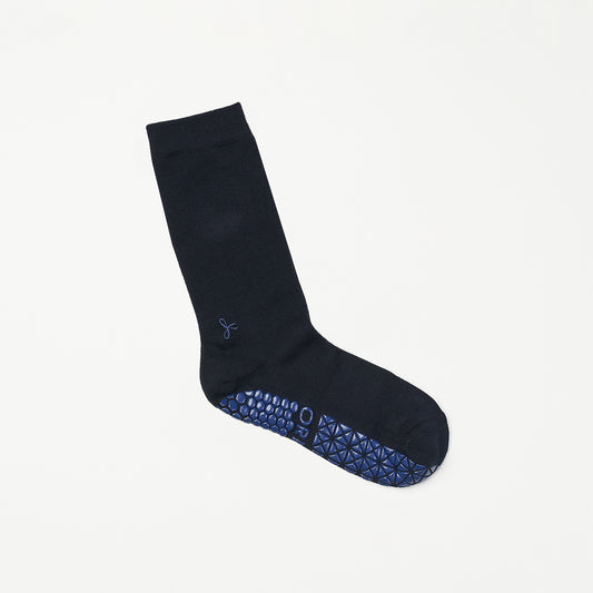 防滑輕薄中筒襪 ProGrip™ 海軍藍色 (Middle Socks ProGrip Navy)