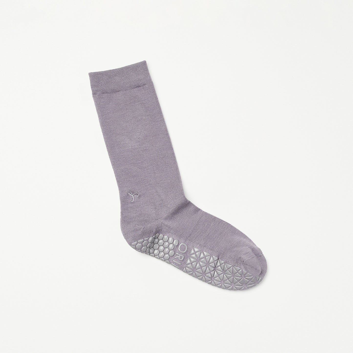 防滑輕薄中筒襪 ProGrip™ 紫灰色 (Middle Socks ProGrip Violet Gray)