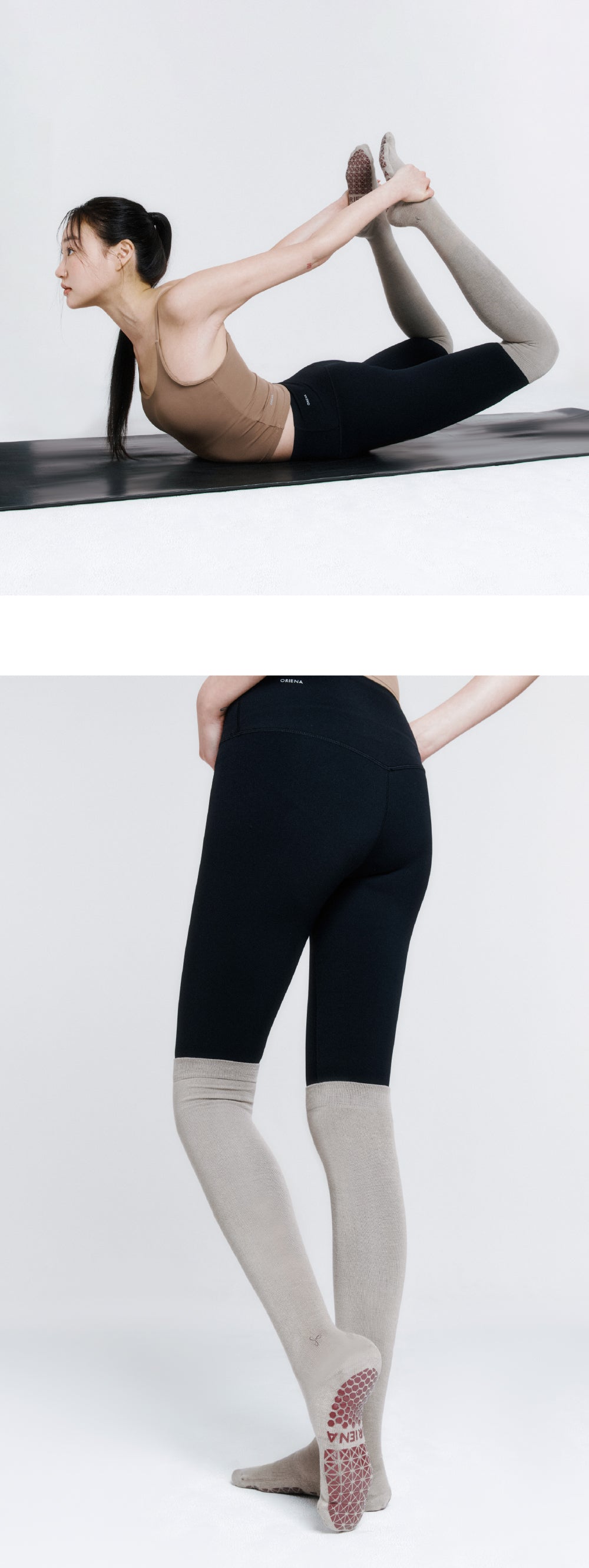 防滑及膝襪 ProGrip™ 復古卡其色 (Knee Socks ProGrip Vintage Khaki)