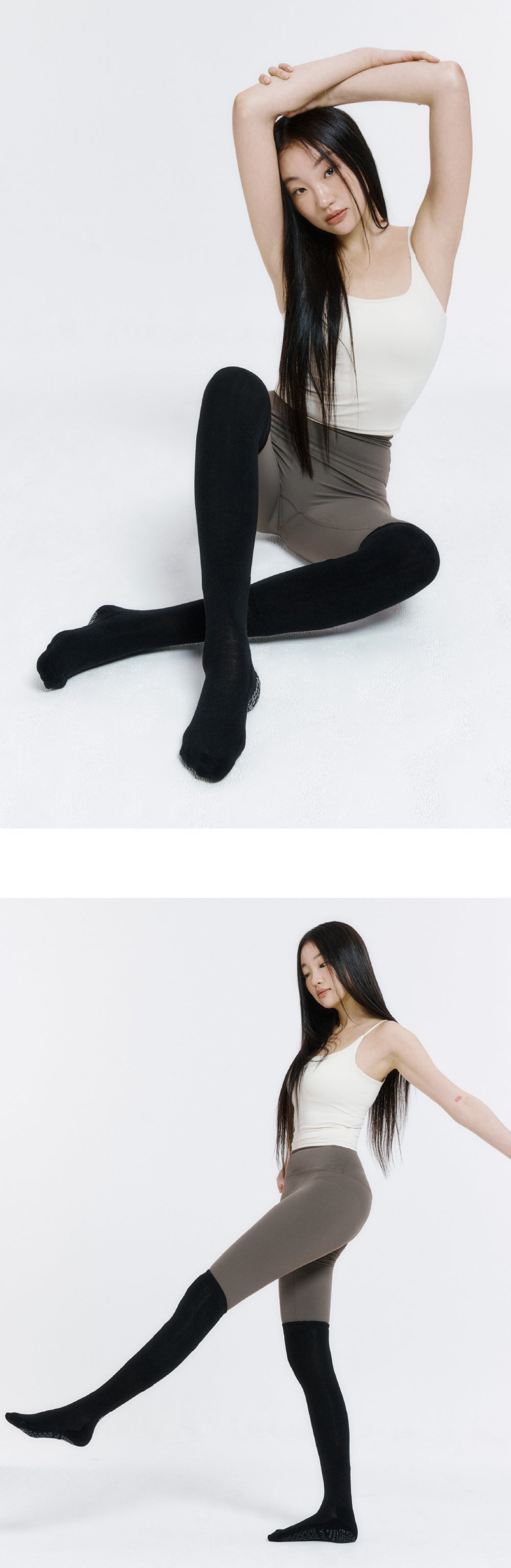 防滑及膝襪 ProGrip™ 黑色 (Knee Socks ProGrip Black)