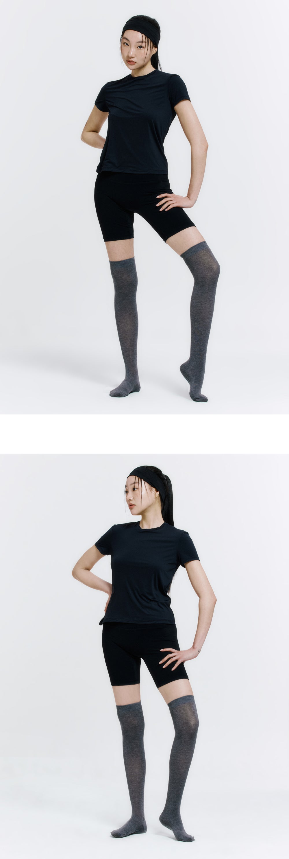 防滑及膝襪 ProGrip™ 灰色 (Knee Socks ProGrip Gray)