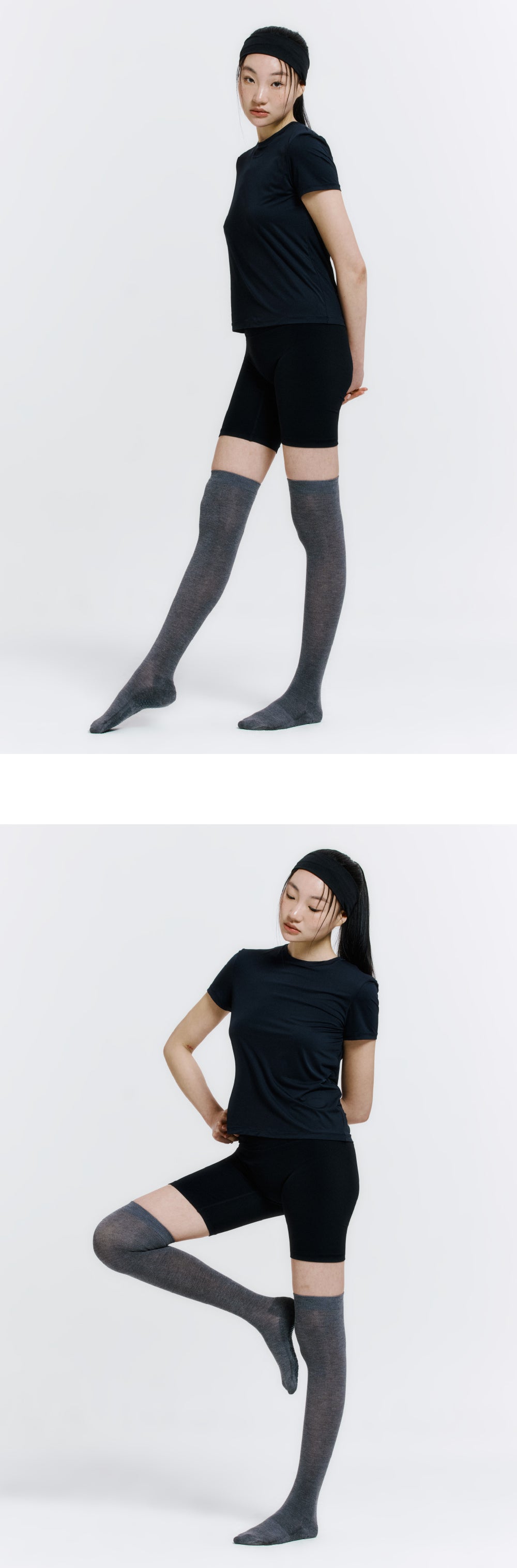 防滑及膝襪 ProGrip™ 灰色 (Knee Socks ProGrip Gray)