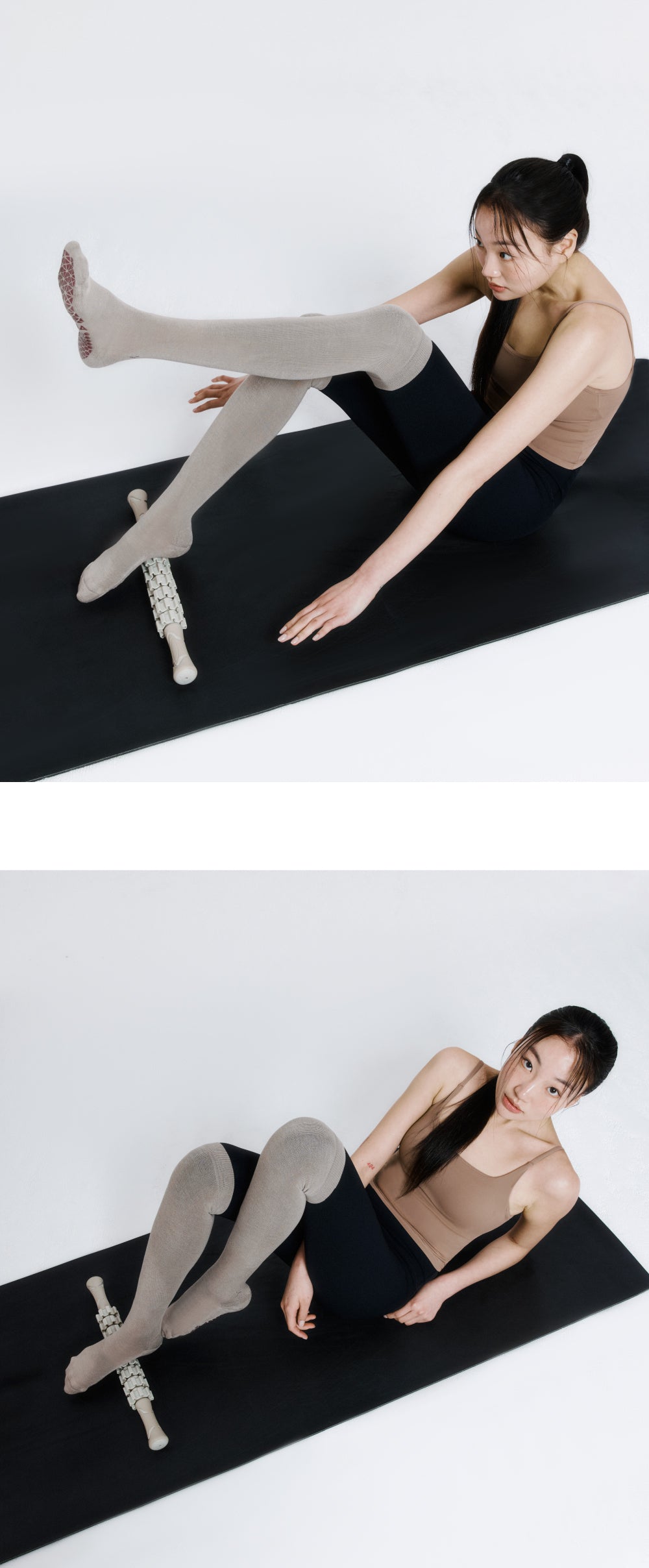 防滑及膝襪 ProGrip™ 復古卡其色 (Knee Socks ProGrip Vintage Khaki)