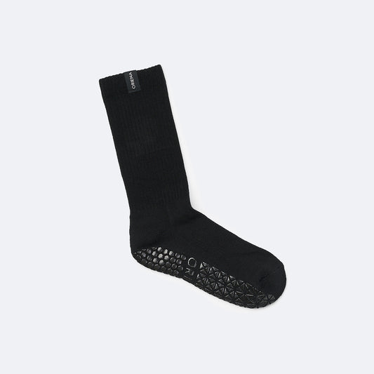 防滑中筒襪 ProGrip™ 黑色 (Crew Socks ProGrip Black)