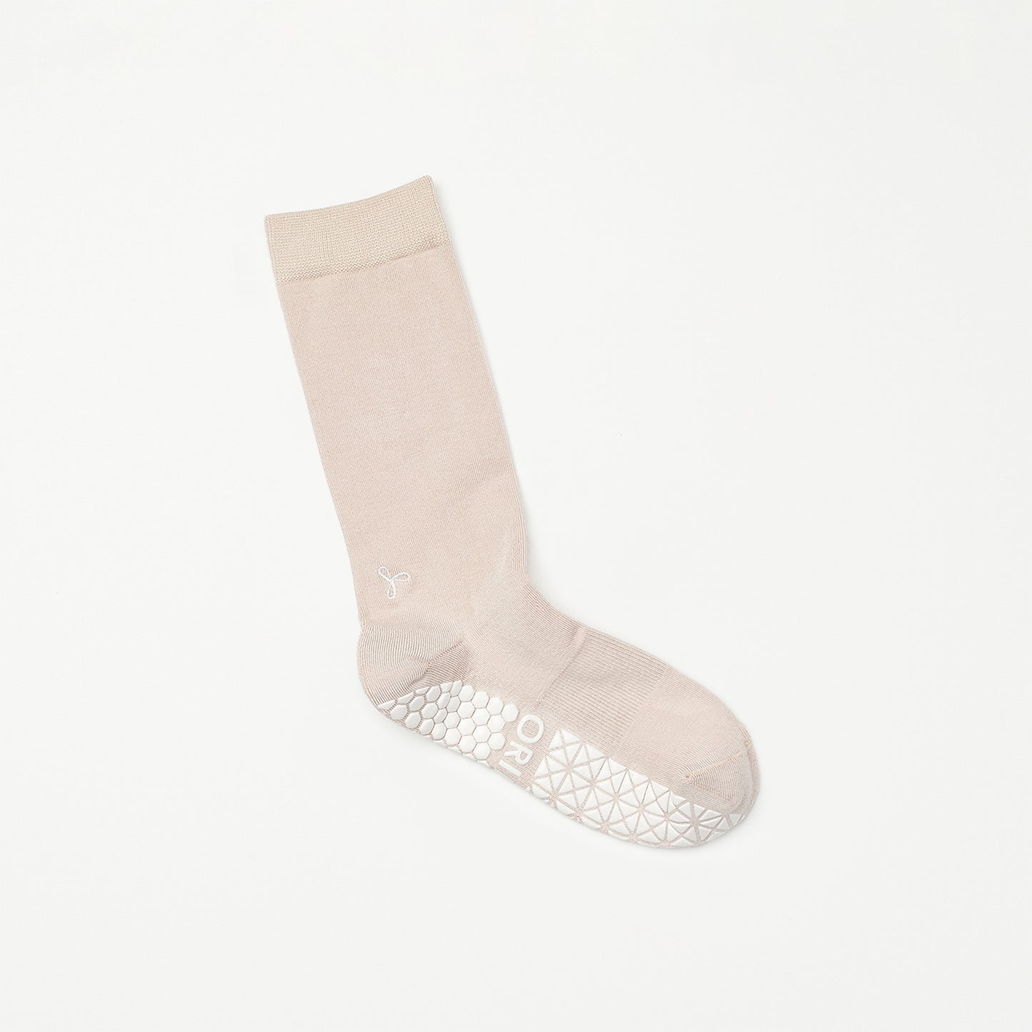防滑輕薄中筒襪 ProGrip™ 米色 (Middle Socks ProGrip Beige)